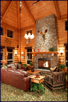 cabin living room