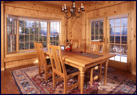 timber frame kitchen